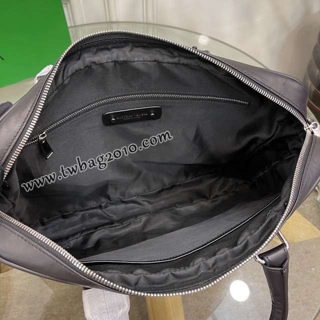 Bottega veneta高端男包 98082 寶緹嘉原單胎牛皮男包 BV經典款編織男士手提公事包  gxz1192